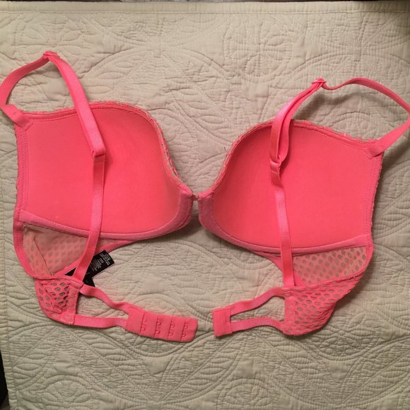 VICTORIA'S SECRET "Very Sexy" After Dark Lightly Lined Plunge Bra NWOT! 32D - Picture 9 of 16